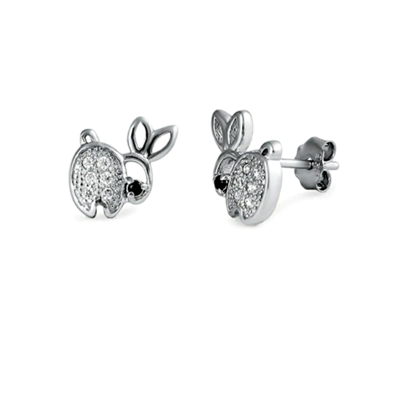 E's TIMELESS JEWELRY Jewelry - 🐰🐇 STERLING SILVER 925 Bunny Stud Earrings